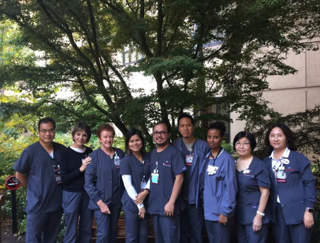 Staff members of Stanford Dialysis Unit