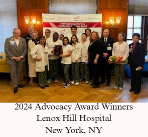 Lenox Hill Hospital - Advocacy Award Winners